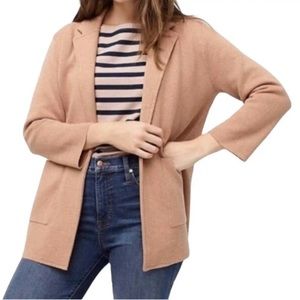EUC J Crew Eloise sweater blazer